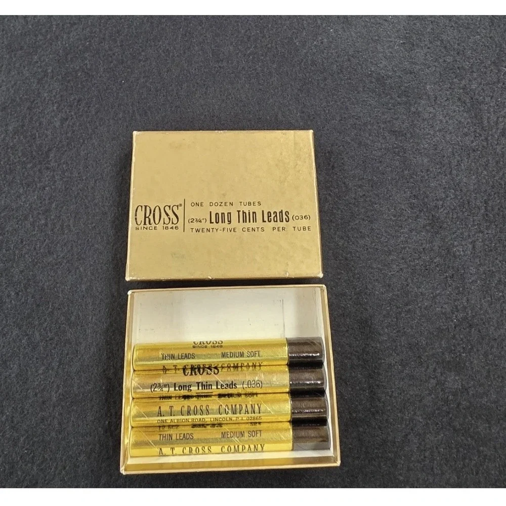 Vintage Cross Classic Century Pen Pencil Set Lot w/ Gift Boxes & Lead Refills